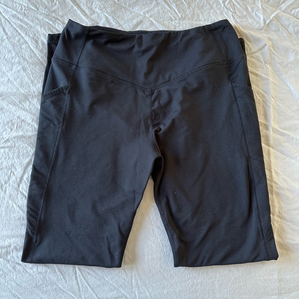 Baleaf Black Performance Leggings with Side Pocket